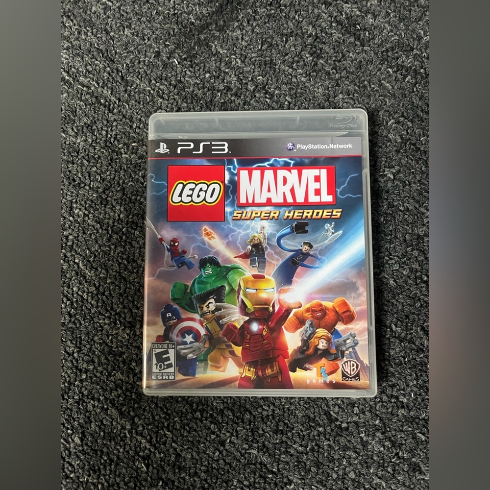 LEGO Marvel Super Heroes Sony Playstation 3 2013 TESTED=WORKING